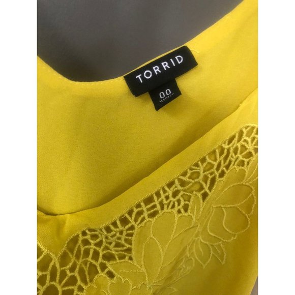 Tank Top torrid medium 8 10 yellow - Picture 2 of 4